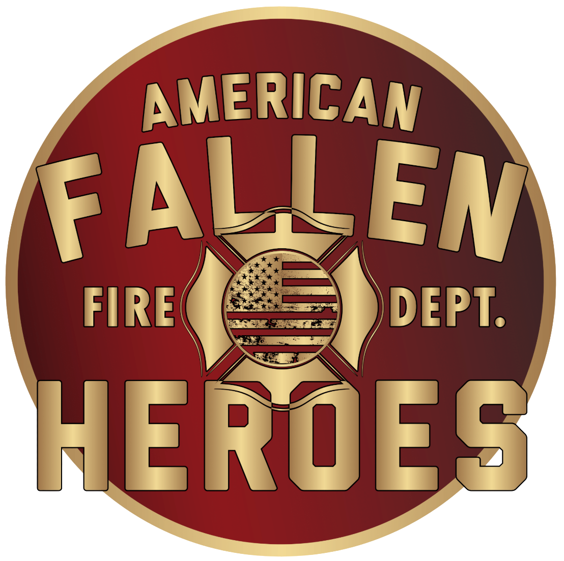 american fallen heroes project firefighter badge