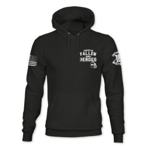Wyoming Fallen Heroes Iraq & Afghanistan Tribute Hoodie