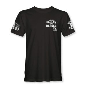 Wyoming Fallen Heroes Iraq & Afghanistan Tribute Tee
