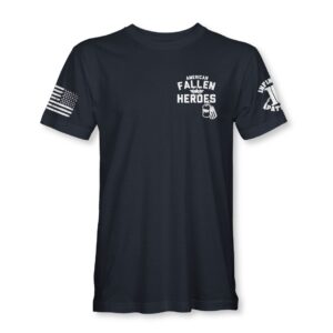 Alaska Fallen Heroes Iraq & Afghanistan Tribute Tee
