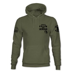 Montana Fallen Heroes Iraq & Afghanistan Tribute Hoodie