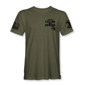 Montana Fallen Heroes Iraq & Afghanistan Tribute Tee