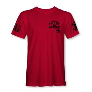 Nebraska Fallen Heroes Iraq & Afghanistan Tribute Tee