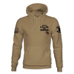 North Dakota Fallen Heroes Iraq & Afghanistan Tribute Hoodie